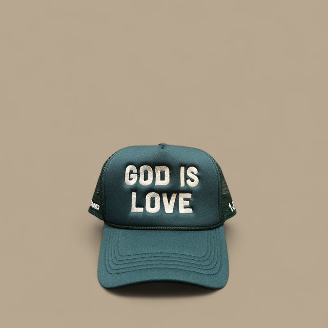 God Is Love Trucker Hat