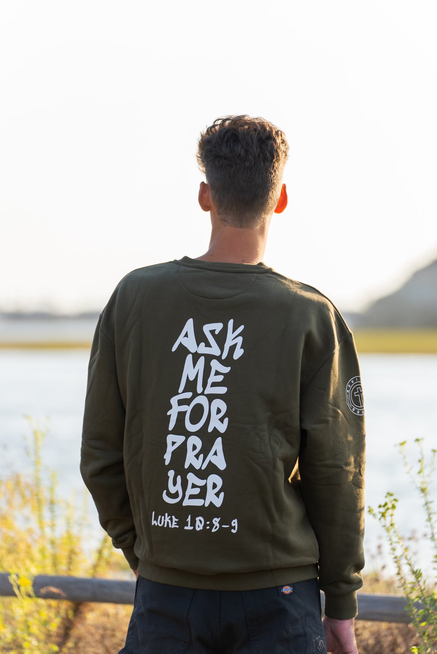 Ask Me For Prayer Crew Neck