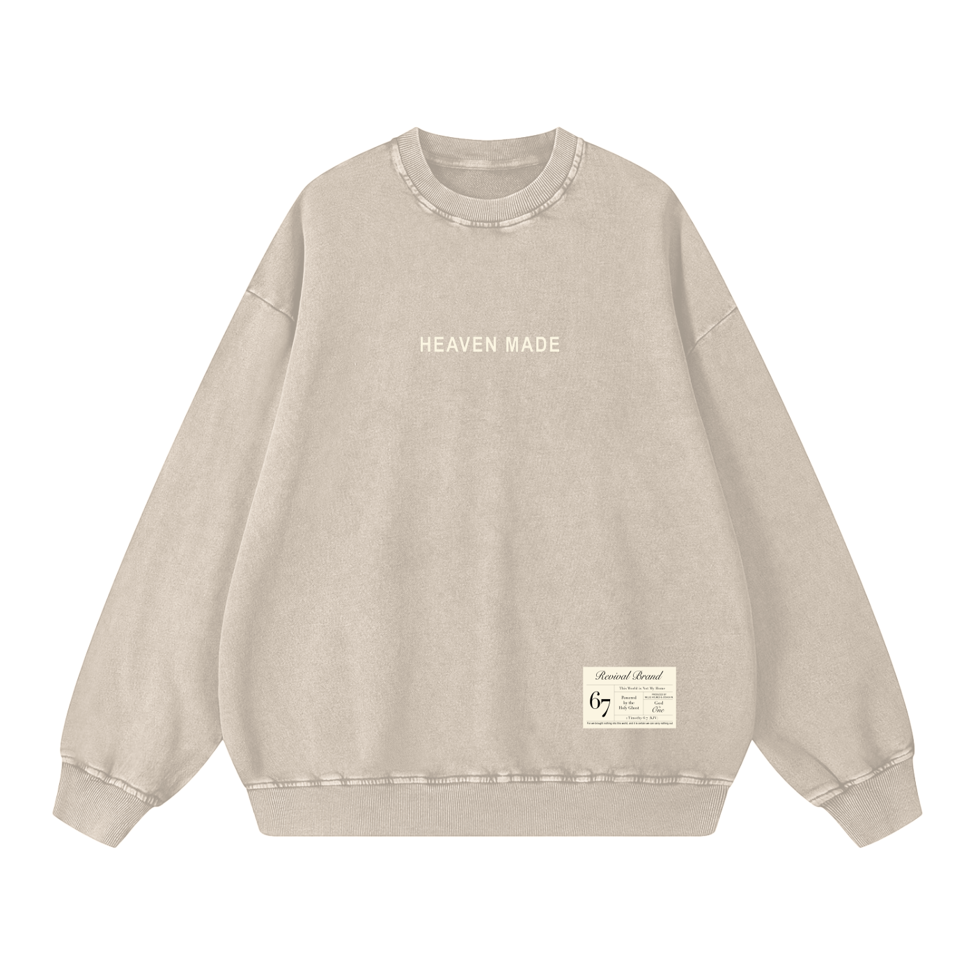67 Heaven Made Collection - Milly Holmes Oversized Sweatshirt