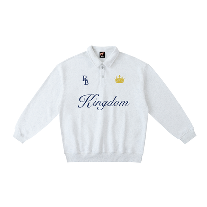 Kingdom Polo-Collar Sweatshirt