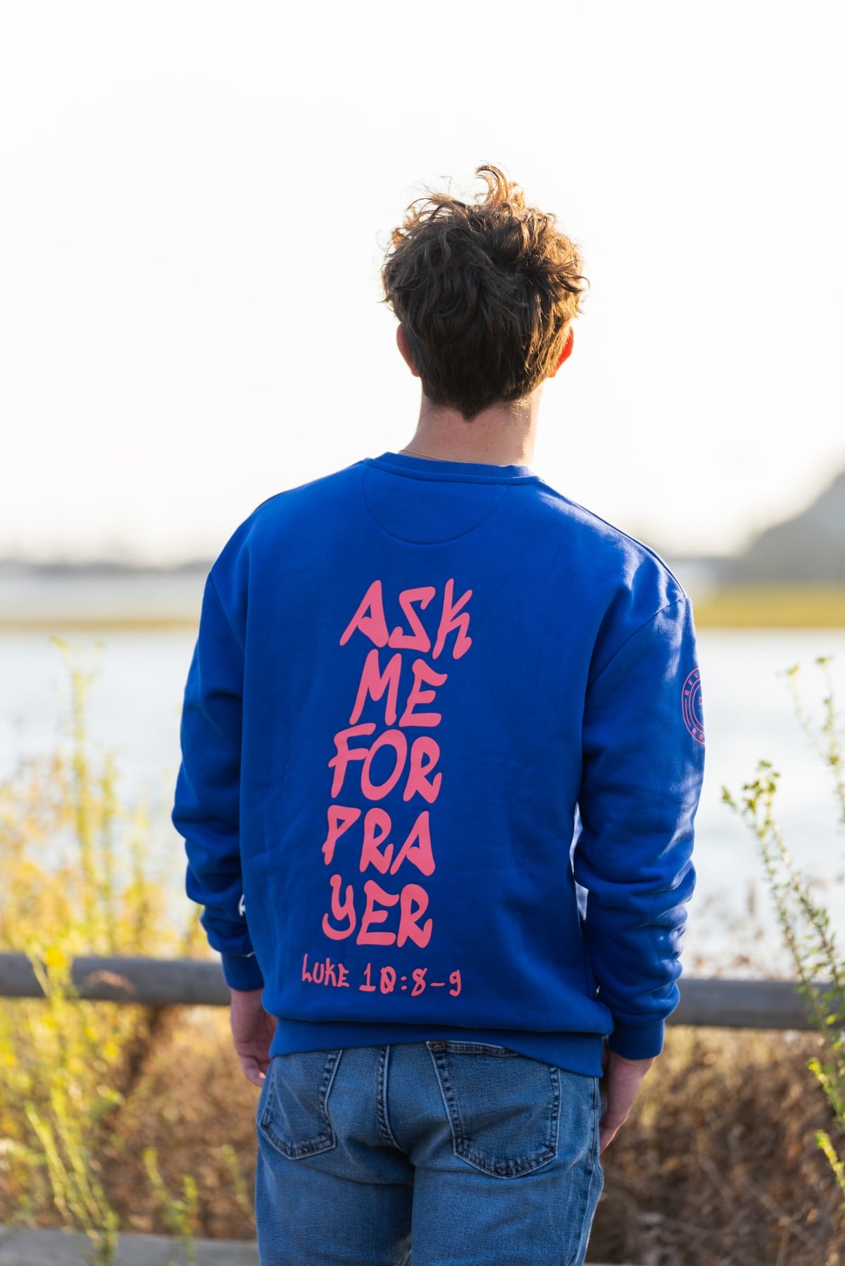 Ask Me For Prayer Crew Neck