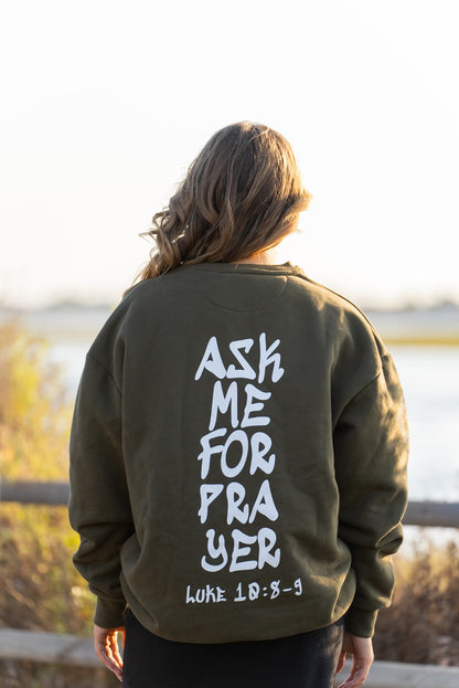 Ras du cou « Demandez-moi une prière »