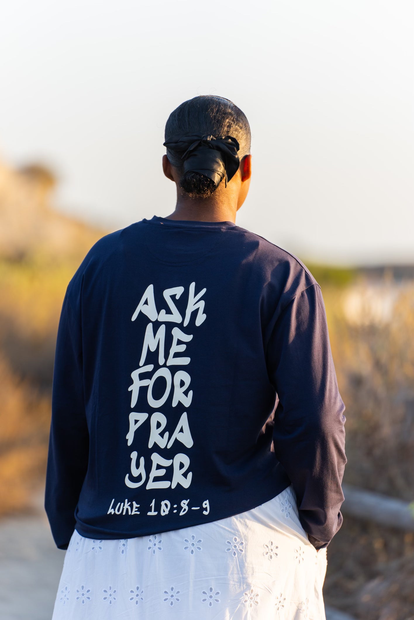 Ask Me For Prayer Long Sleeve Shirt