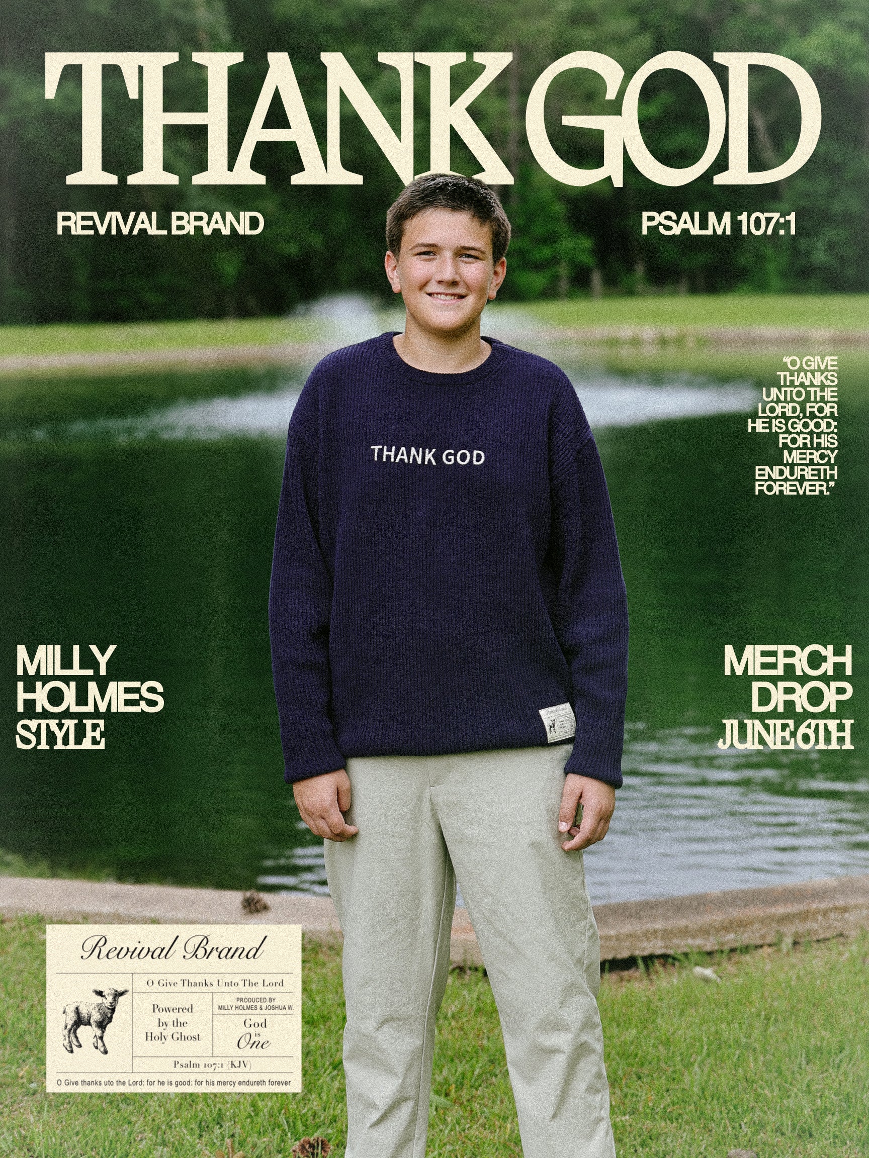 Thank God Milly Holmes Sweater