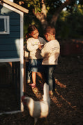 Kids Heritage Sweater - oynx solomon collection