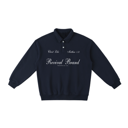 Revival Brand Polo Sweatshirt
