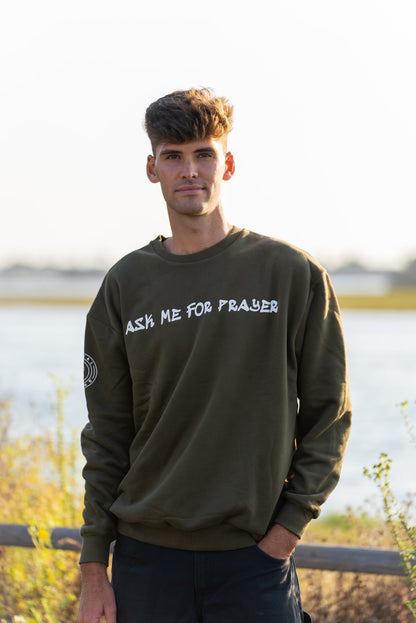 Ras du cou « Demandez-moi une prière »