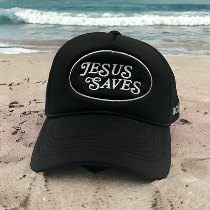 Jésus sauve la casquette de camionneur