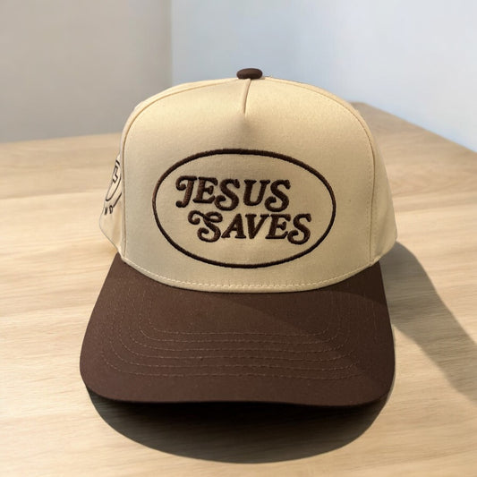 JESUS SAVES SnapBack