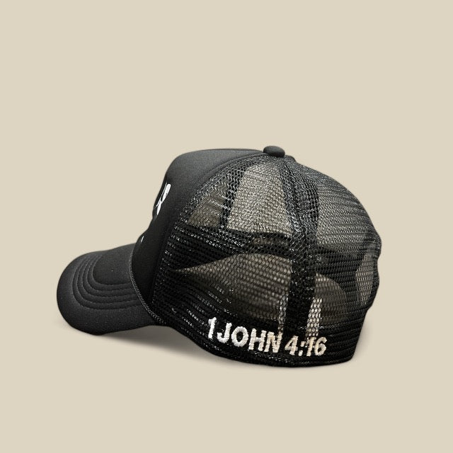 Casquette de camionneur Dieu est amour