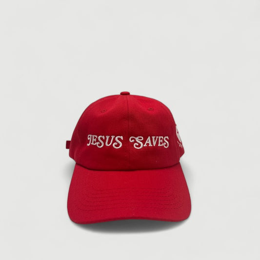 Jesus Saves Dad Hat