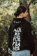Sweat à capuche "Demandez-moi une prière"