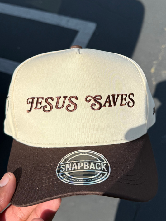 Jesus Saves Signature Snapback