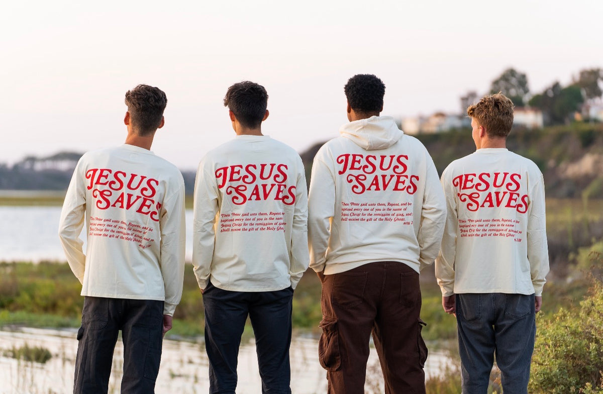 Jesus Saves Long Sleeve Shirt