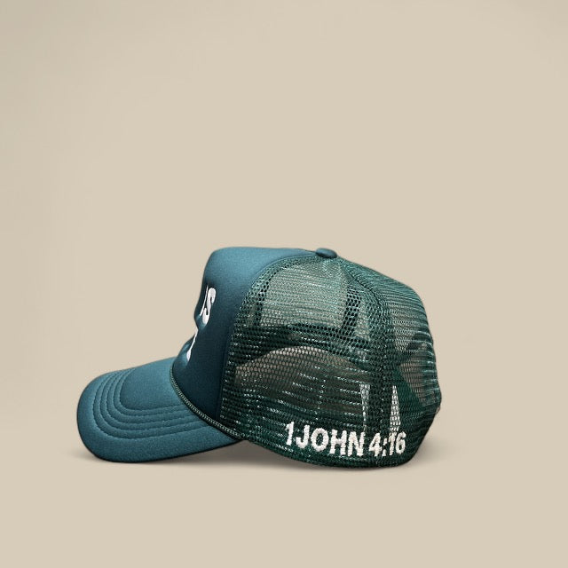 Casquette de camionneur Dieu est amour