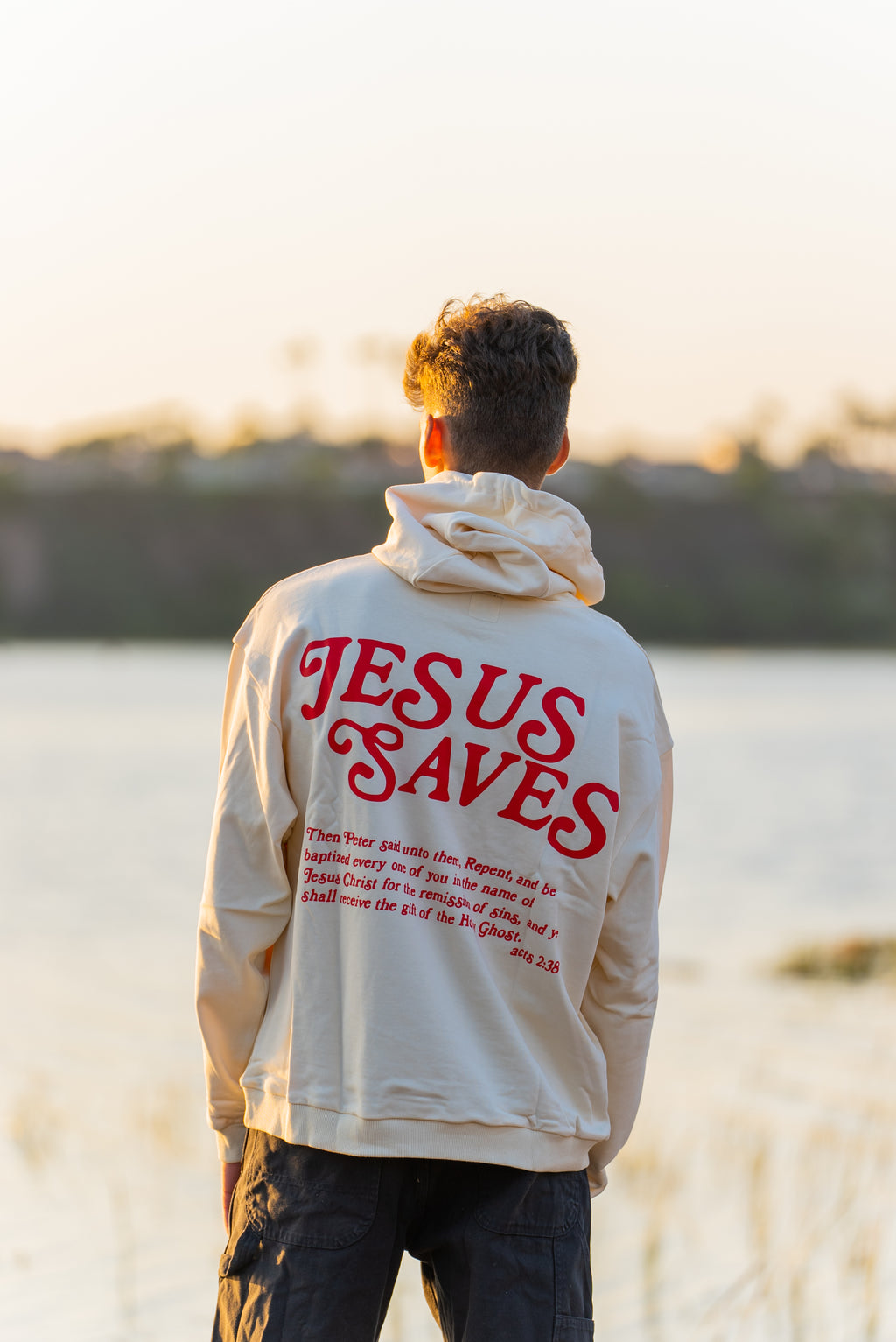 Sweat à capuche Jésus sauve