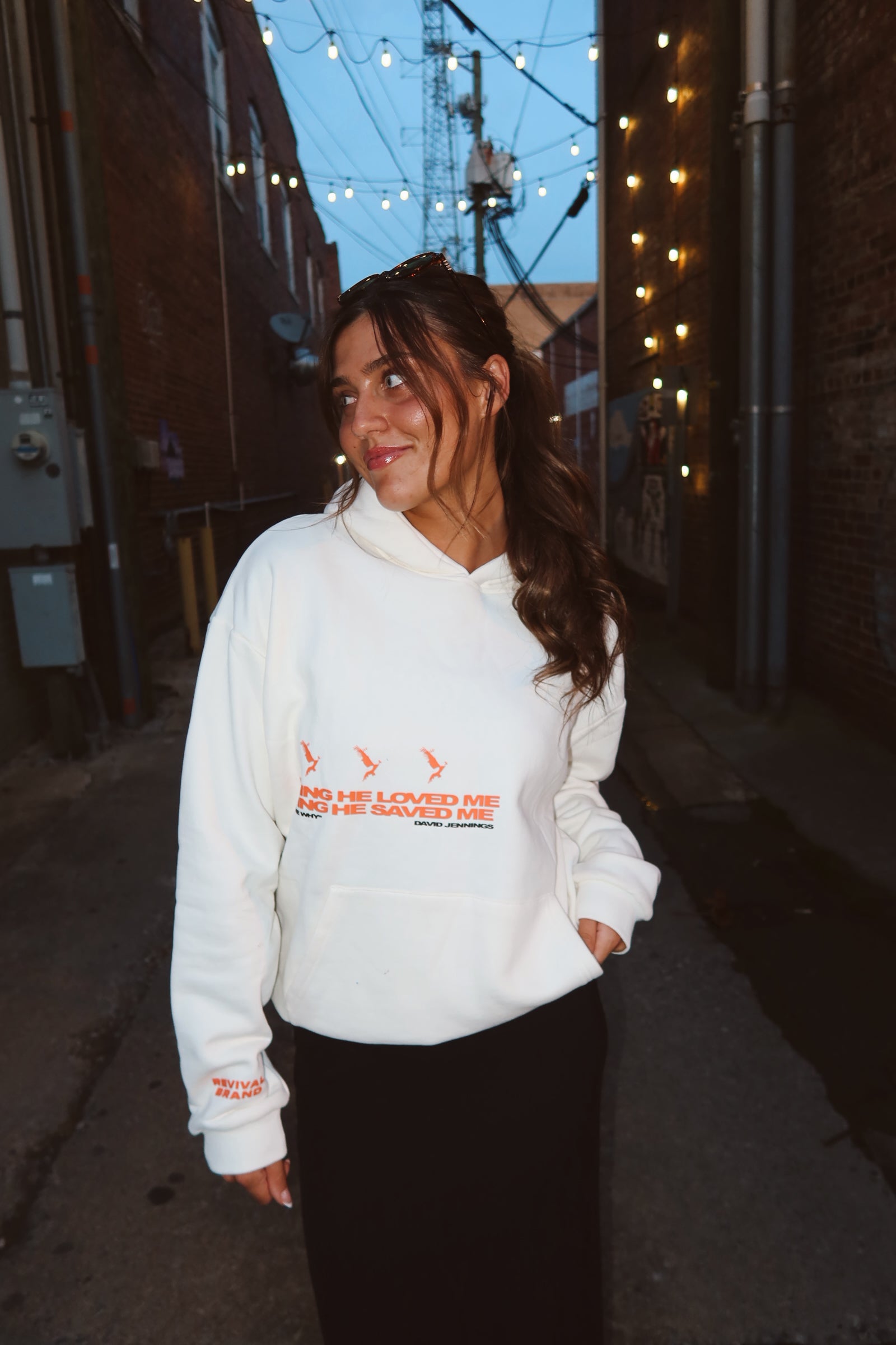 Living He Loved Me DRJ Hoodies
