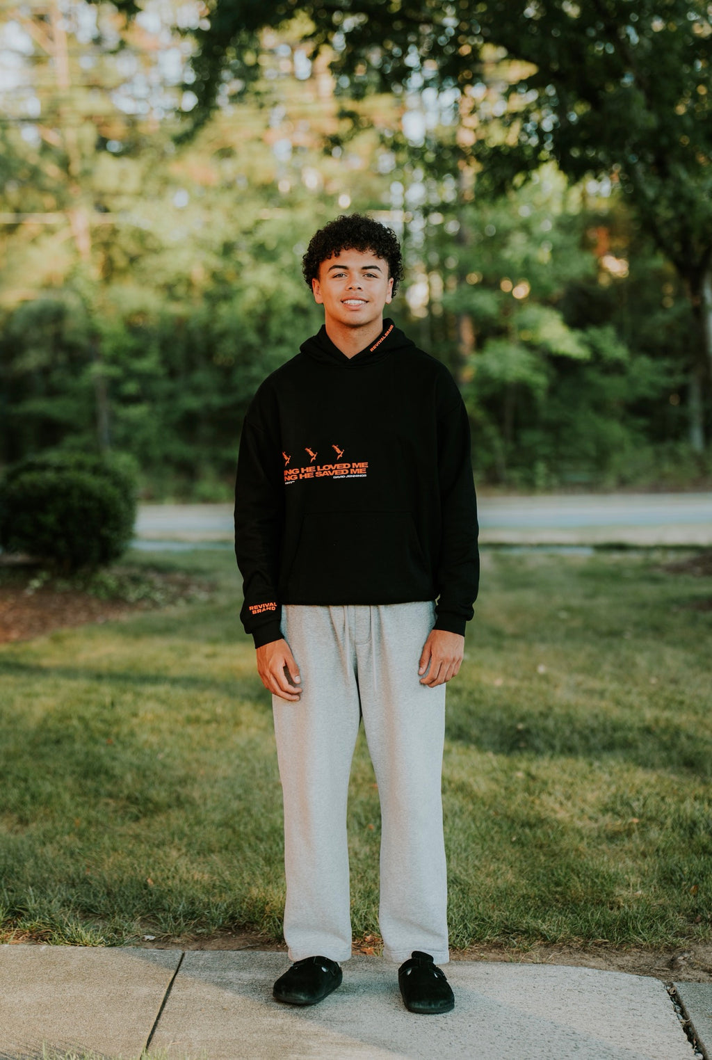 Living He Loved Me DRJ Hoodies