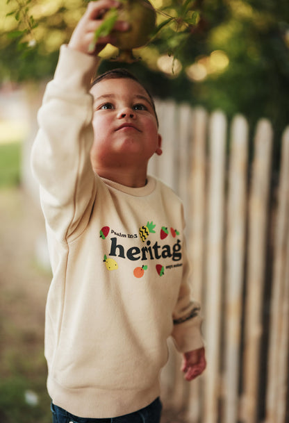 Kids Heritage Sweater - oynx solomon collection