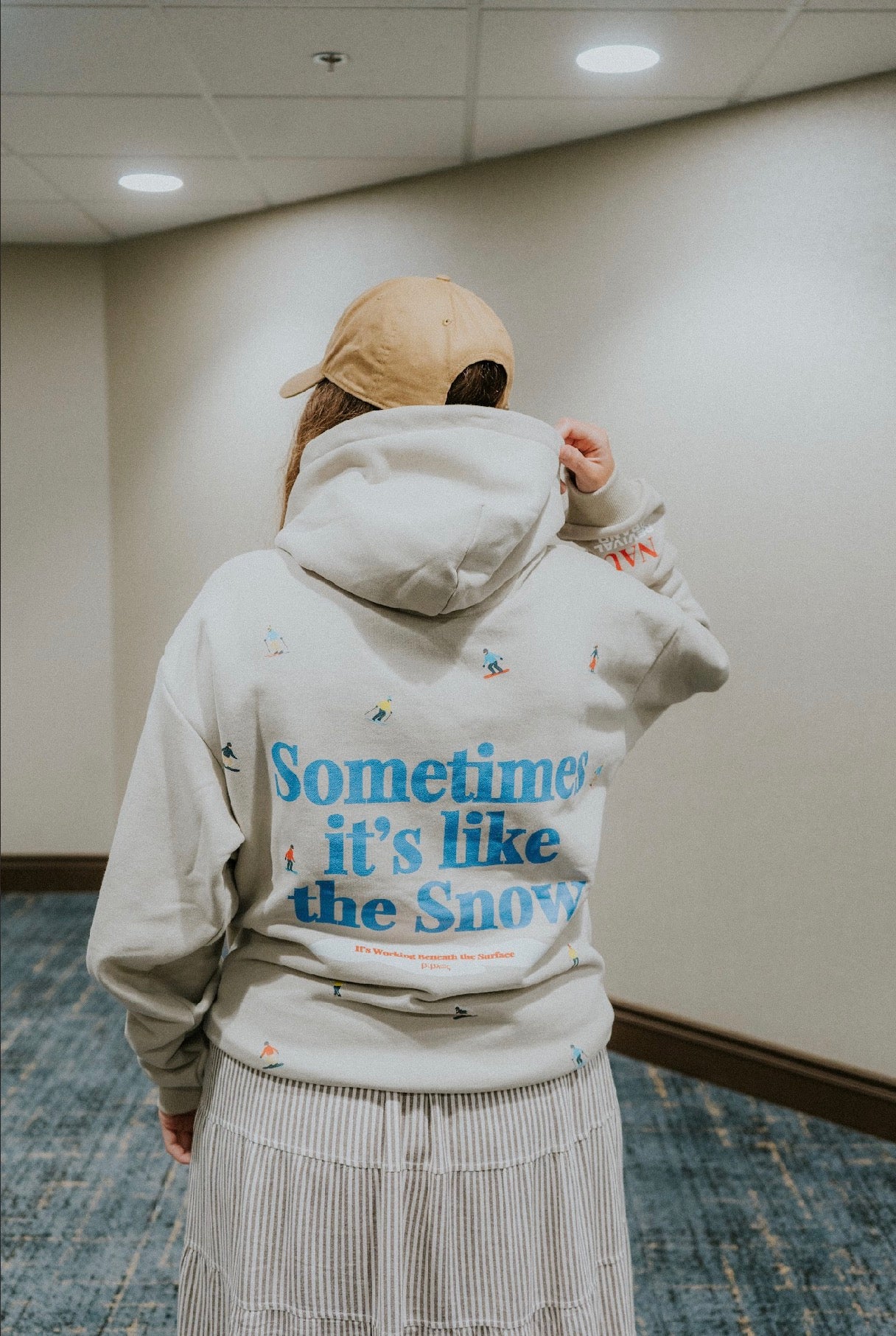 Sometimes it's like the Snow Biblos Hoodie