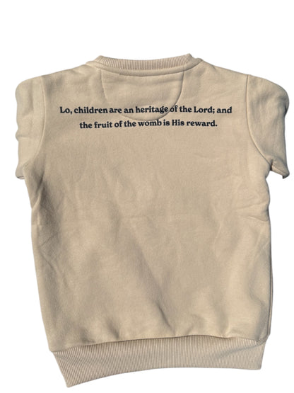 Kids Heritage Sweater - oynx solomon collection