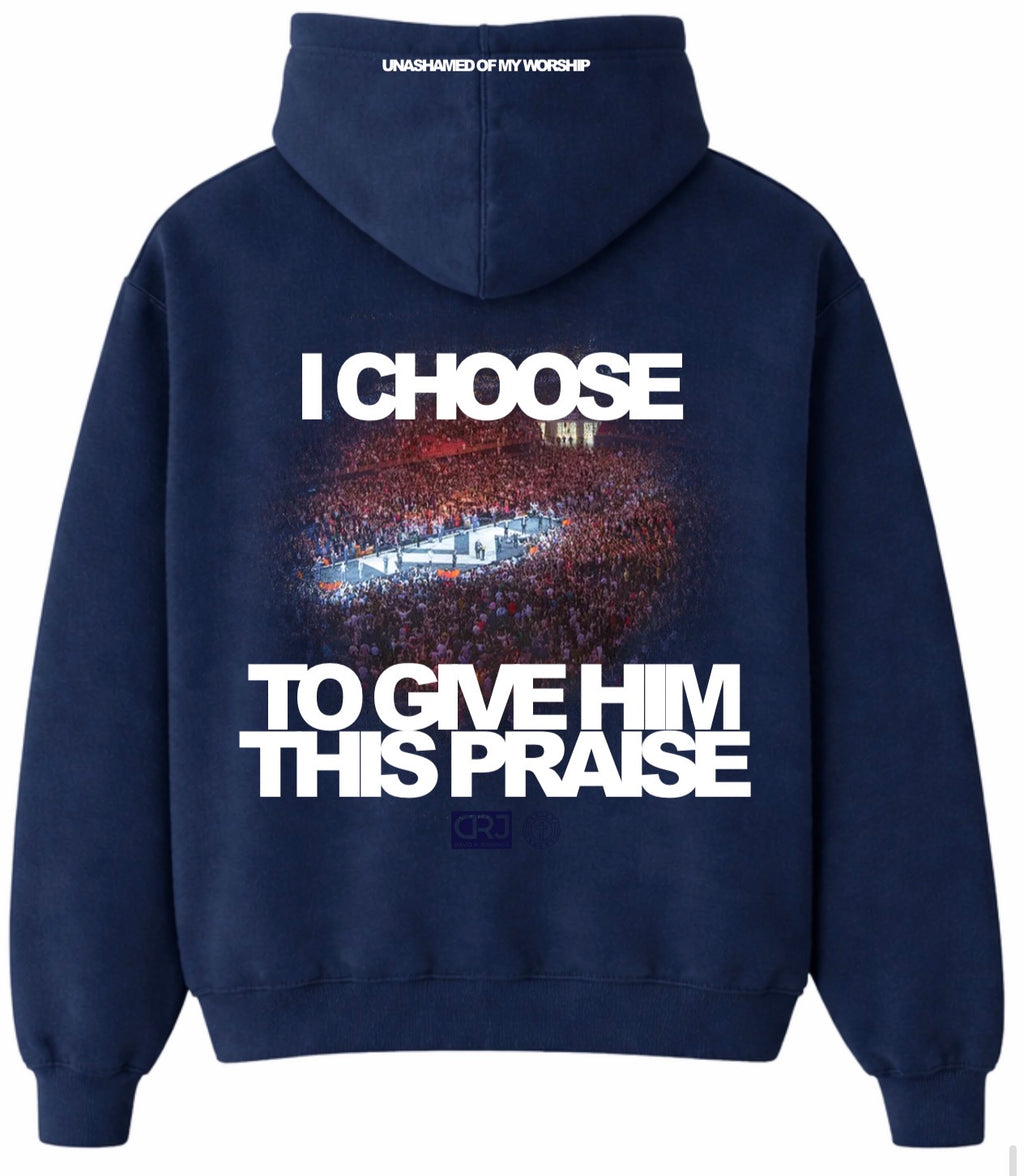 I Choose To Give Him This Praise Hoodie DRJ