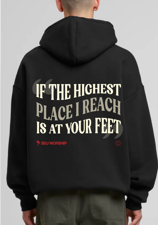 What A God Black Hoodie