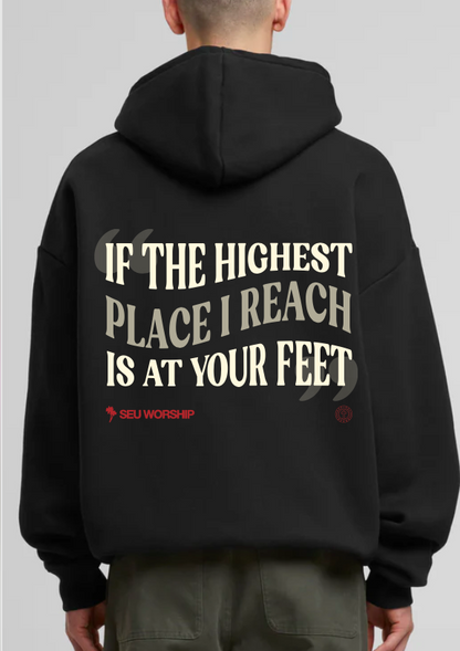 What A God Black Hoodie