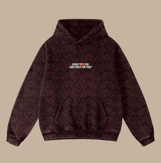 Rose Oversize Hoodie