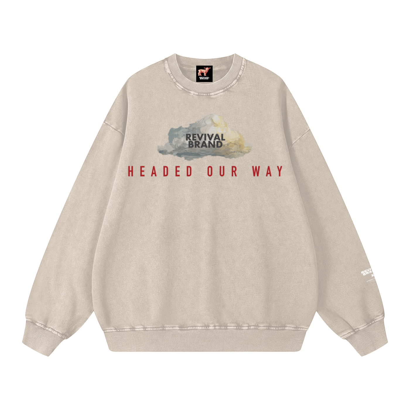 Headed Our Way Oversized Sweatshirt