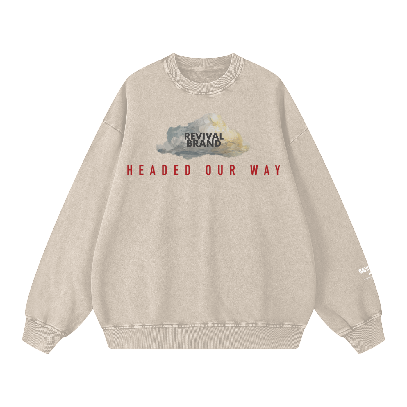 Headed Our Way Oversized Sweatshirt