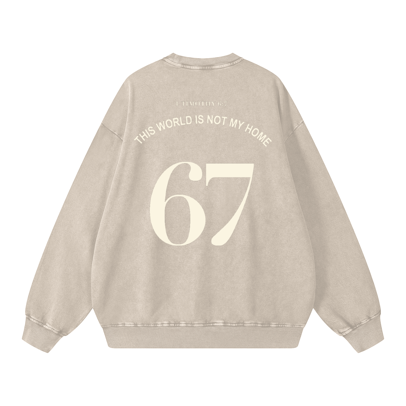 67 Heaven Made Collection - Milly Holmes Oversized Sweatshirt