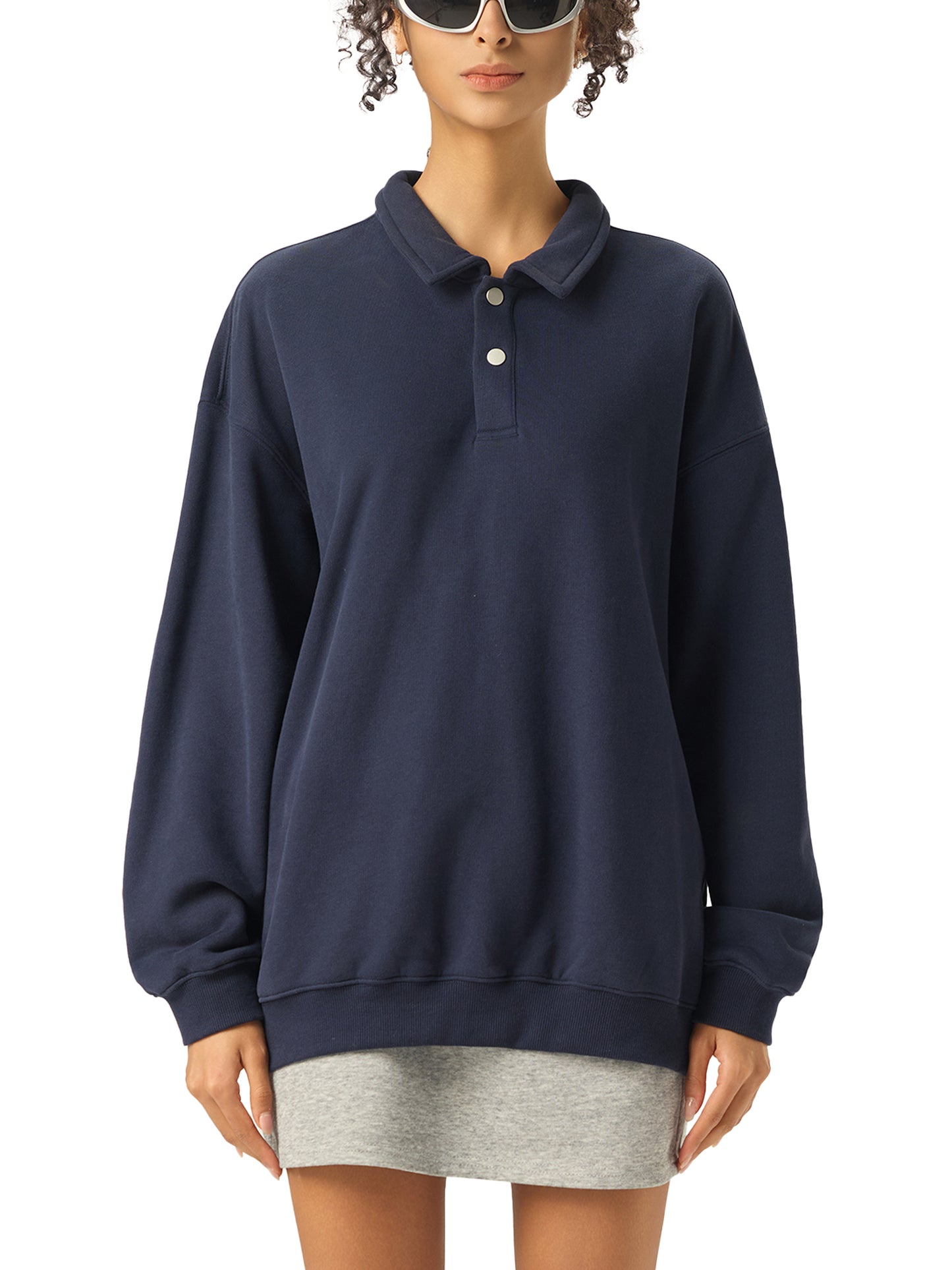 Revival Brand Polo Sweatshirt