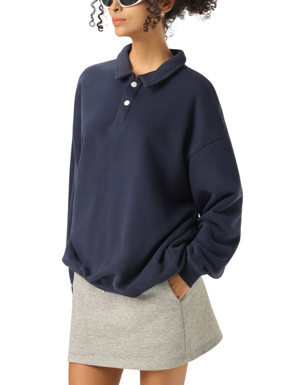 Revival Brand Polo Sweatshirt