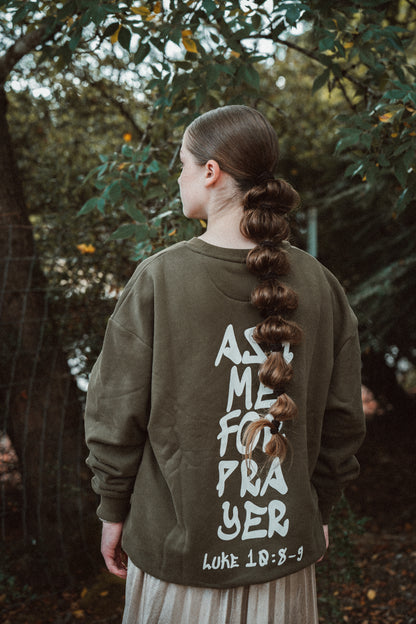 Ras du cou « Demandez-moi une prière »